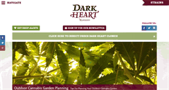 Desktop Screenshot of darkheartnursery.com